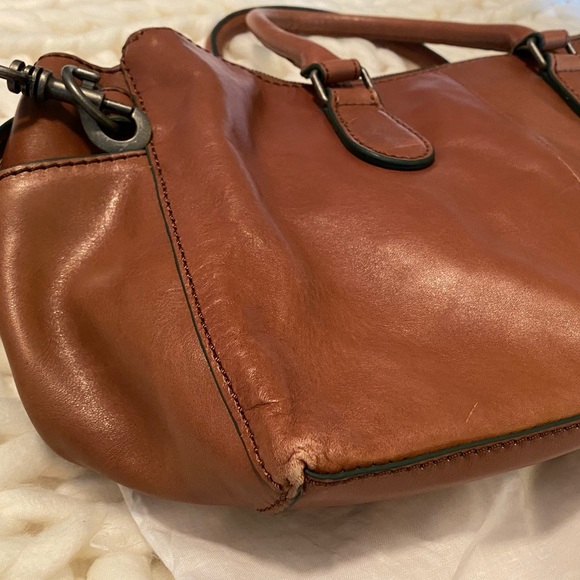 Liebeskind Berlin Milena Glossy Handbag in Sand - Picture 11 of 15